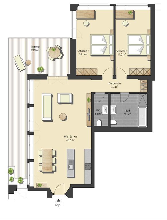 Chalet Zamang Schruns Exteriör bild